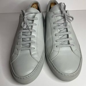 Common Projects “Achilles” sneakers in monochrome gray size 43